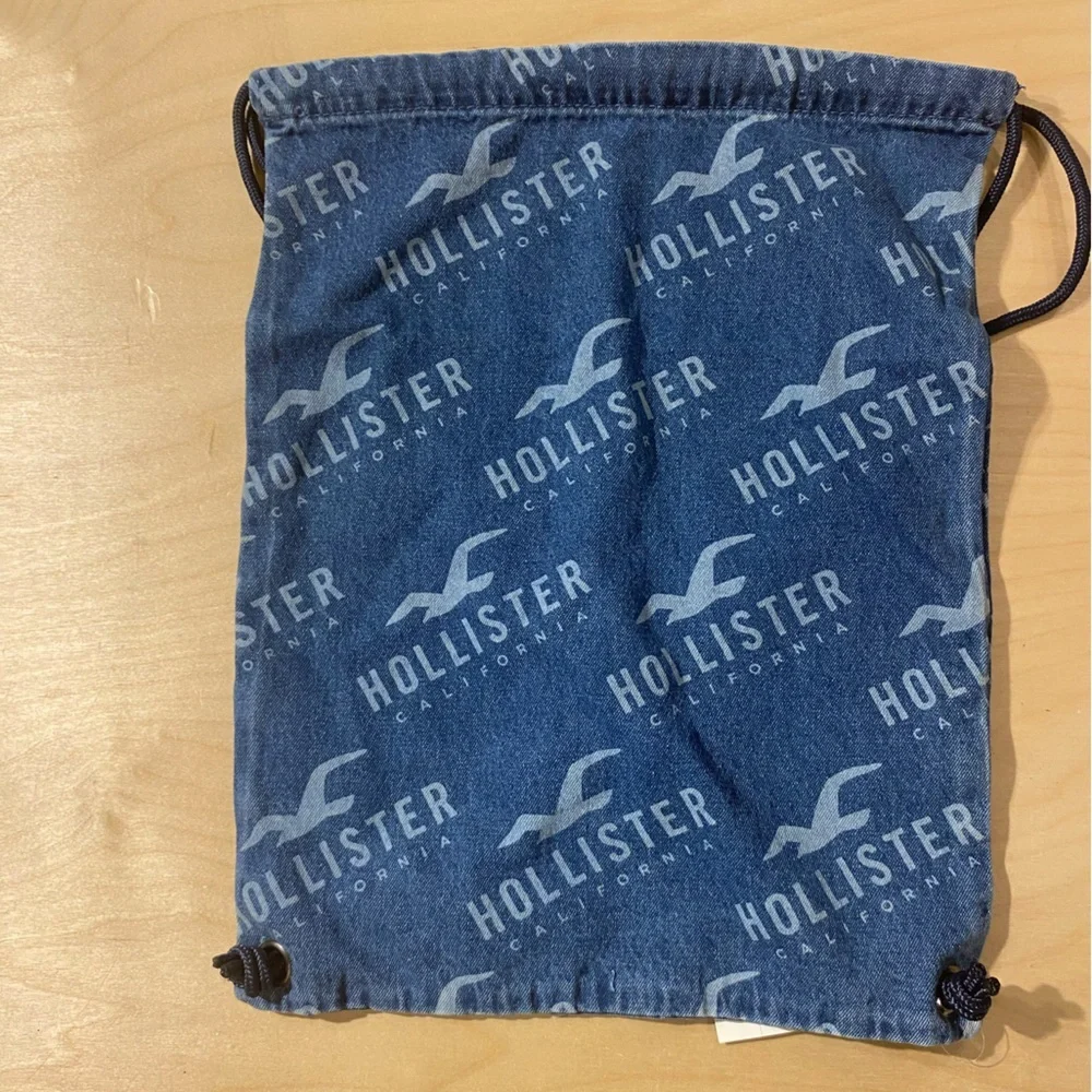 Hollister Denim Backpack Tote (OK)